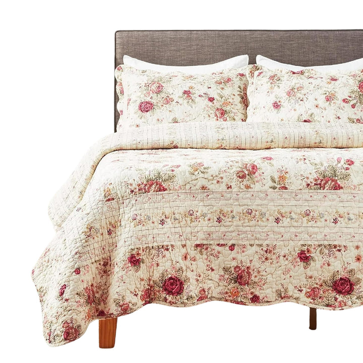 Greenland Home Antique Rose Full/Queen Quilt Set by Greenland Home, Queen