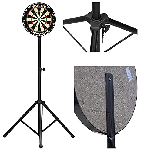 Bull's NL Tripod Dartboard Stand 2.0 Dartboard Dartscheiben Ständer Dartständer Mobiler Dartboard St