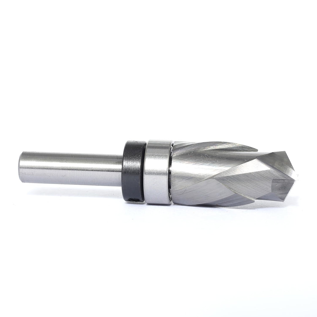 Sinoprotools Spiralfräser 8mm Schaft VHM Fräser,Kopierfräser mit 32mm Schnittlänge,Up-Down Cut Kompr