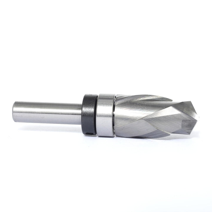 Sinoprotools Spiralfräser 8mm Schaft VHM Fräser,Kopierfräser mit 32mm Schnittlänge,Up-Down Cut Kompr