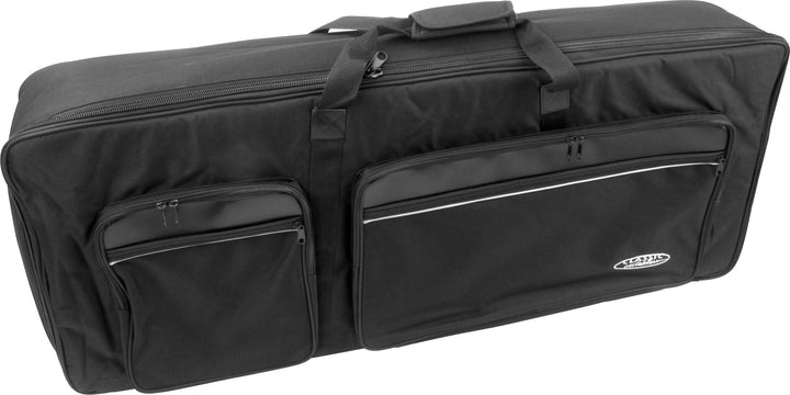 Classic Cantabile KT-D Keyboardtasche Grösse D schwarz (Innenmasse 140 x 40 x 15cm, Schaumstoffpolst