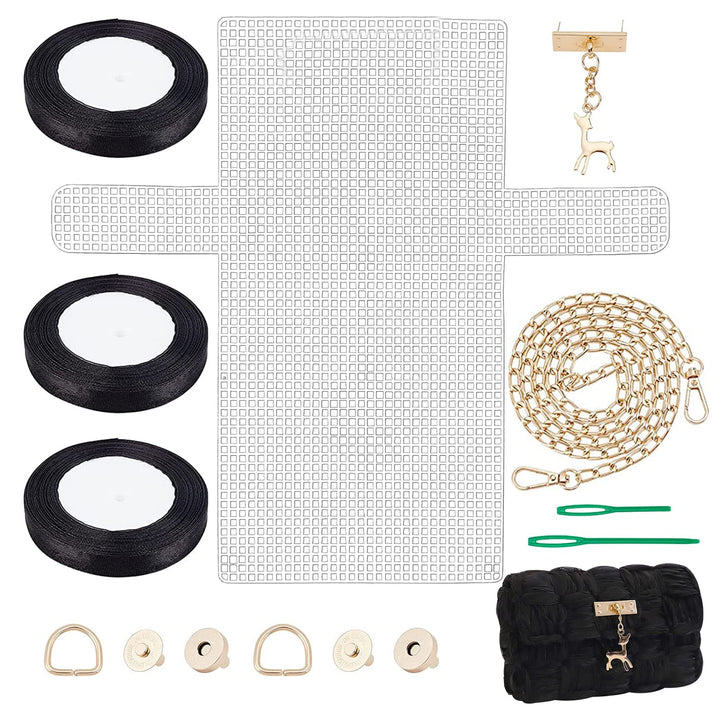 CHGCRAFT Kunststoff Mesh Canvas Sheet Kit, Plastic Canvas Kreuzstich Stoff Kunststoff Kreuzstich Bau