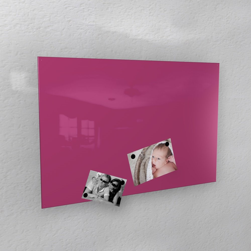 Magnetwand - pink/rosa glänzend RAL 4010 telemagenta hochglanz - 4 verschiedene Grössen verfügbar: 4