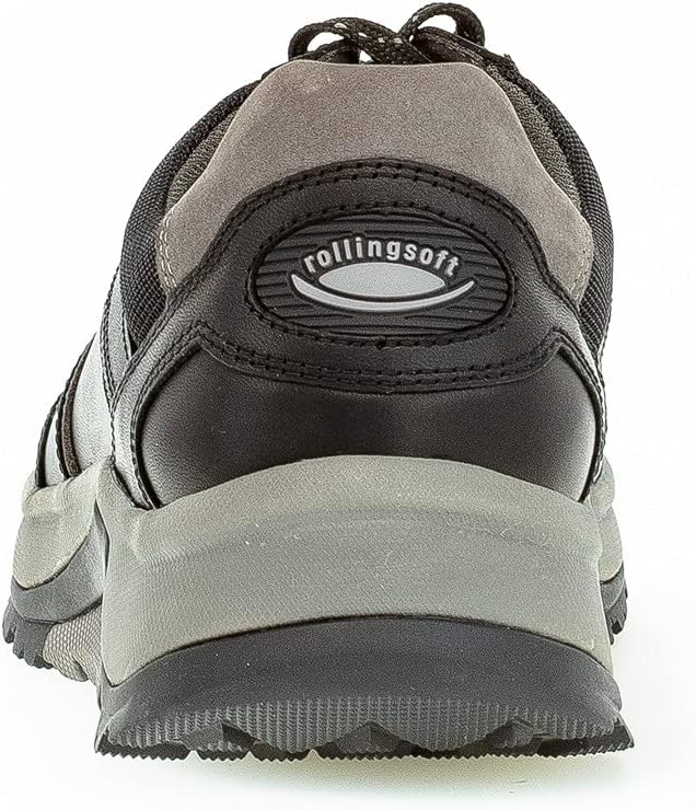 Pius Gabor Herren Sneaker Low, Männer Halbschuhe,Wechselfussbett 40.5 EU Schwarzer Schwarzer Rock, 4