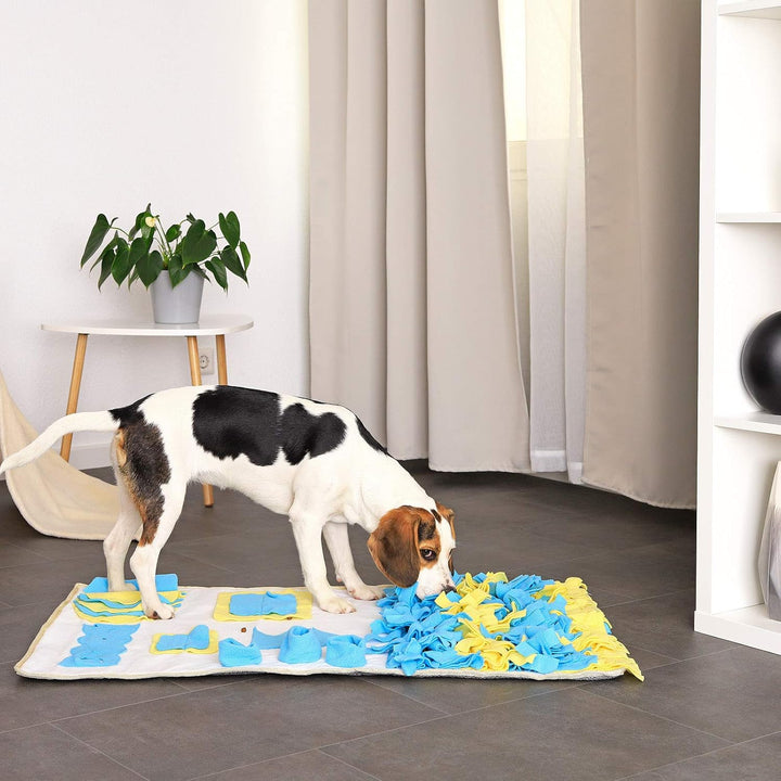 lionto Schnüffelteppich für Hunde und Katzen, Suchmatte zum Stressabbau und zur Konzentrationsförder