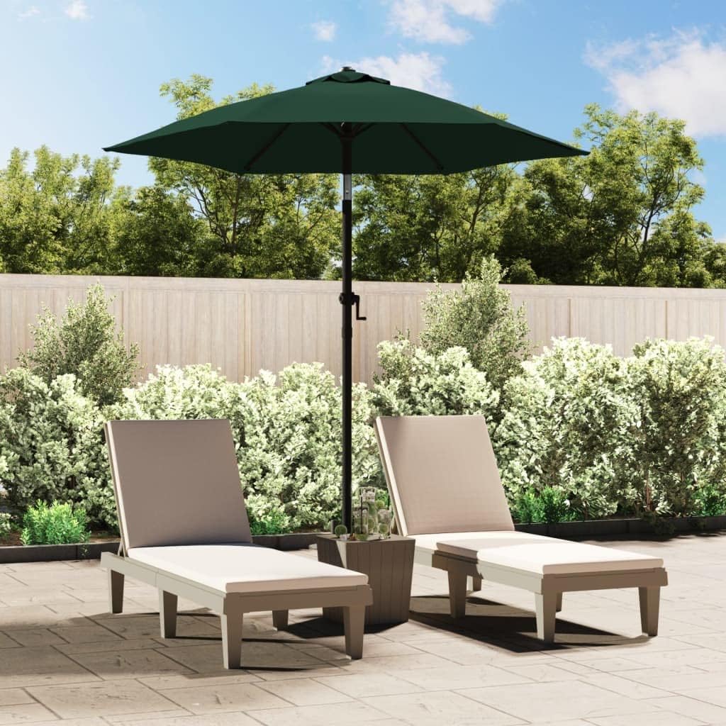 vidaXL Sonnenschirm Sonnenschirme Marktschirm Grün, Grün