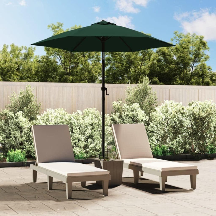 vidaXL Sonnenschirm Sonnenschirme Marktschirm Grün, Grün