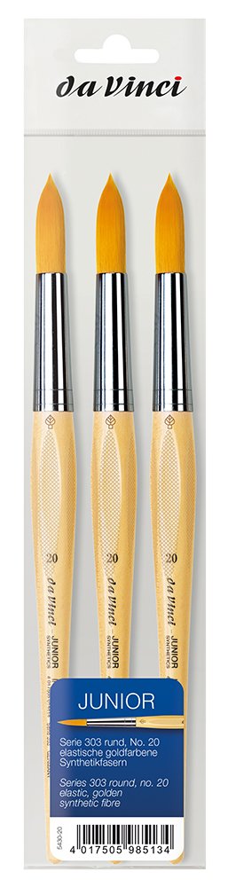 DaVinci Junior Schüler-Set, rund, Grösse 20-3er-Pack Size 20- 3 Pack, Size 20- 3 Pack