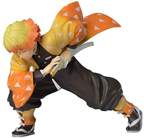 Sega Demon Slayer: Kimetsu no Yaiba PVC Statue Agatsuma Zenitsu Prize 14 cm