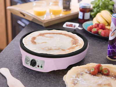 Bestron Crêpes Maker, inkl. Teigportionierer für 700ml mit Skala, Ideal zum Befüllen des Crêpes-Gerä