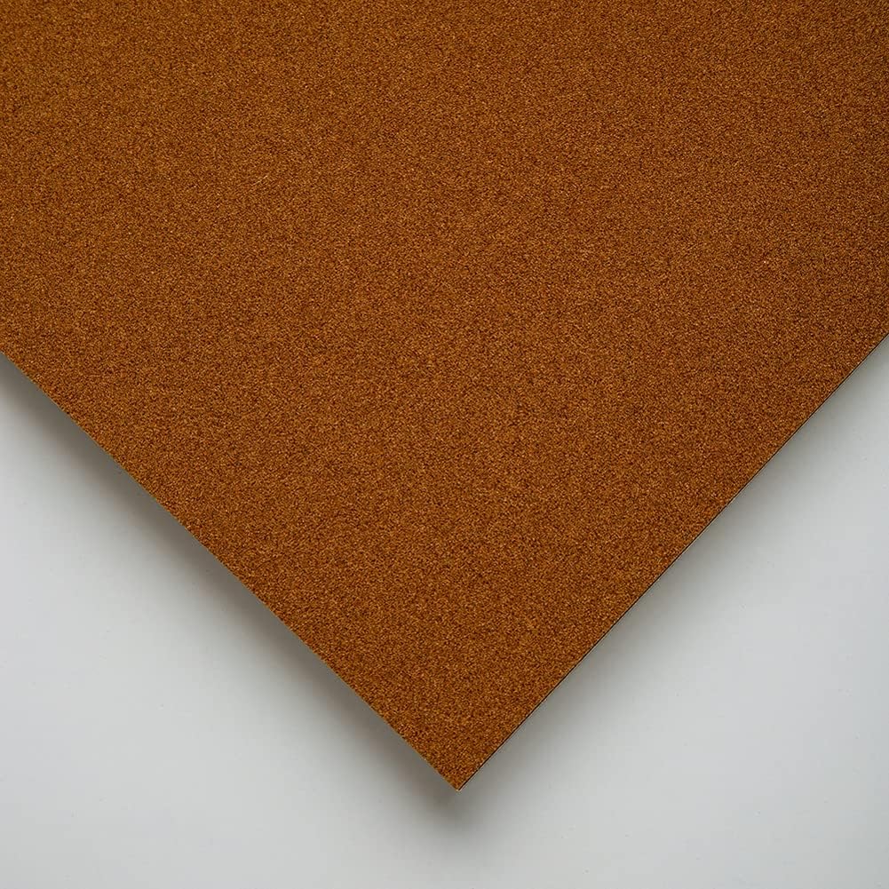 Sennelier Pastell Dry Card (feinkörniges Schleifpapier) Pad 24 x 16 cm, 12 Blatt mit 6 verschiedenen