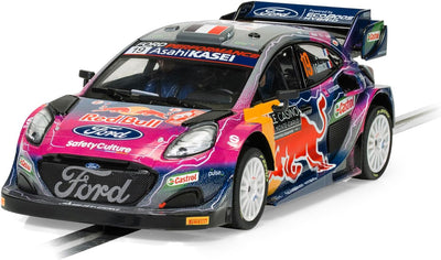 Scalextric Hornby Hobbies LTD C4448 Ford Puma WRC-Sebastian Loeb Slot-Cars Strasse und Rallye, Lila,