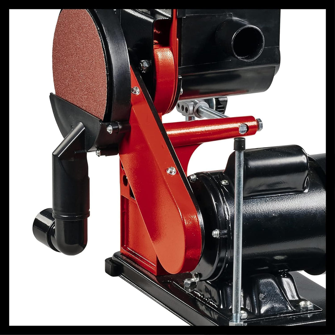 Einhell Stand-Band-Tellerschleifer TC-US 380 (380 W, Schleifbandgeschw. 292 m/min, Schleifteller Dre