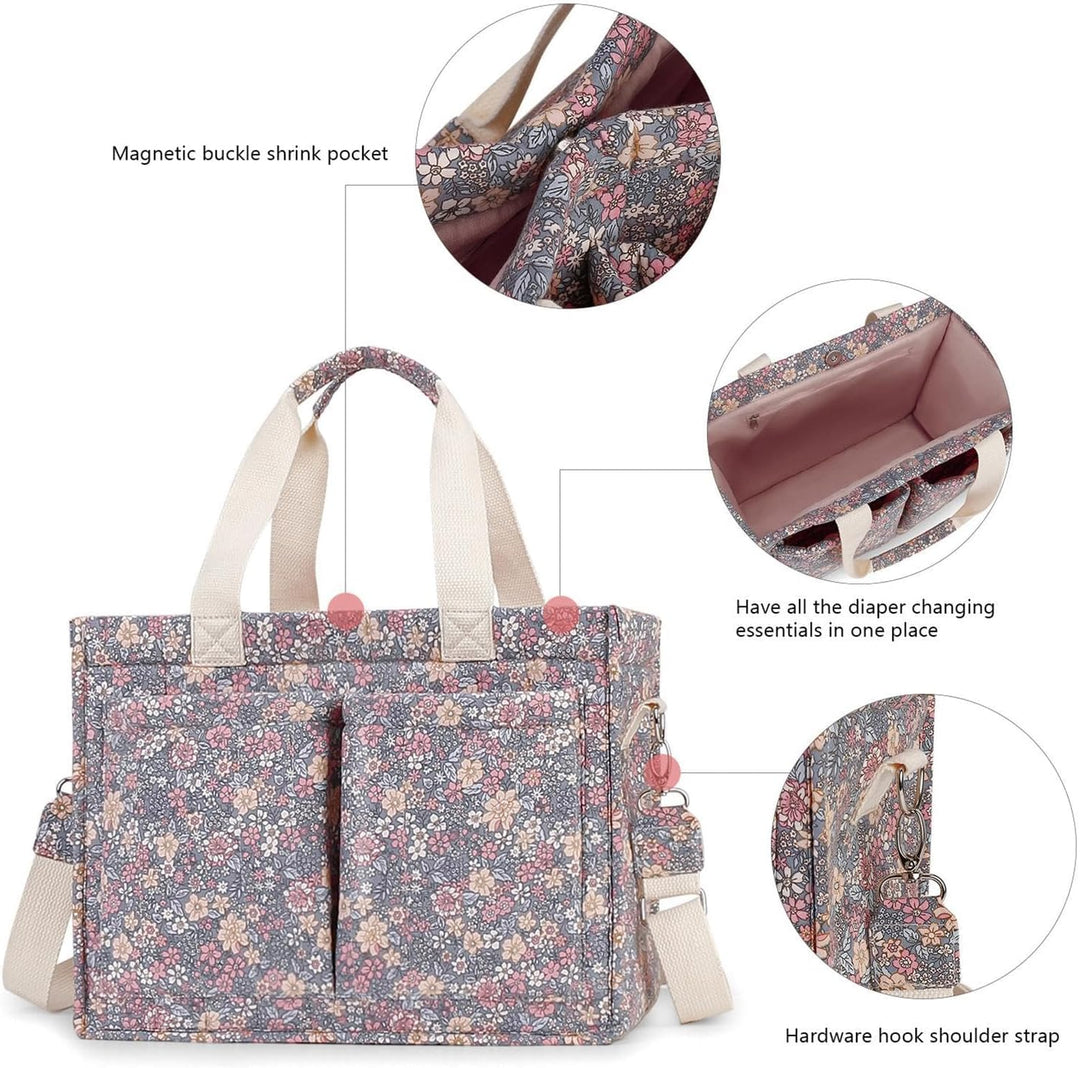 Wickeltasche Tragetasche | Kinderwagen Organizer Reise | Leichte Windeltasche | Hängende Kinderwagen