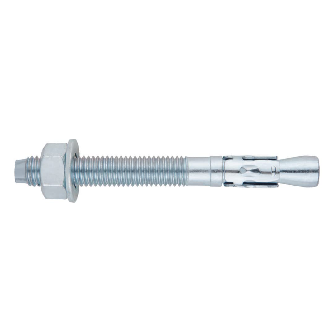 INDEX Fixing Systems 50 Stück Verankerungen für hohe Lasten, verzinkt, M10 x 170 mm, Durchmesser 10