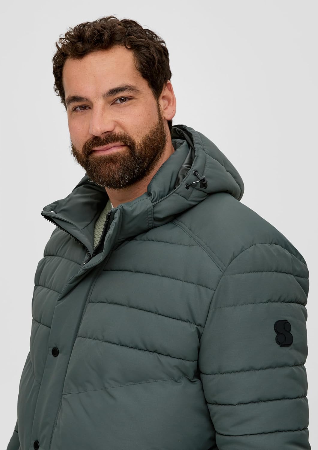 s.Oliver Herren Outdoor Jacke S Grün, S Grün