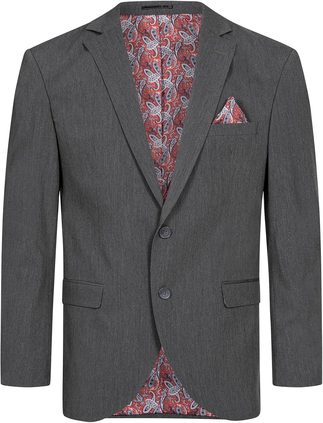 Indumentum Herren Sakko Blazer IJS-103 S Dunkelgrau, S Dunkelgrau