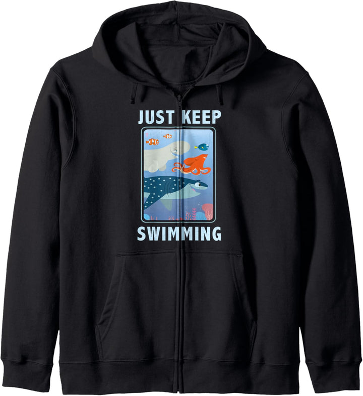Disney Pixar Finding Dory Just Swim Together Kapuzenjacke