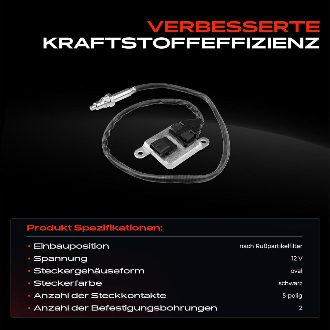 Nitrogen Oxide Sensor Noxsensor Lamdasonde für C-Klasse W205 C205 W213 S213 A238 S213 E350D GLE W166