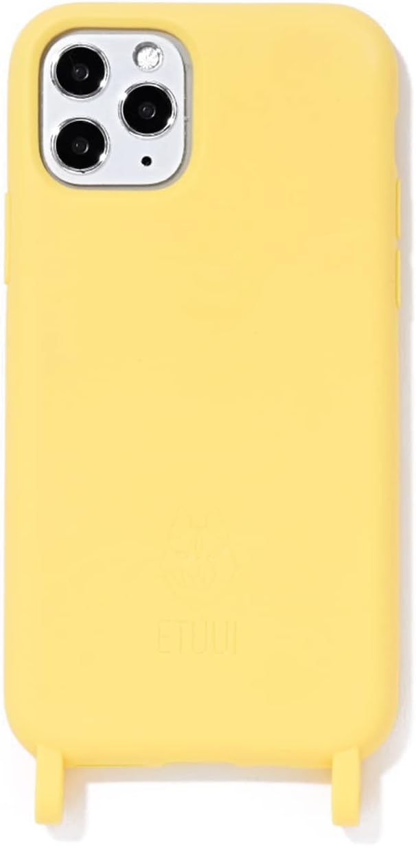 ETUUI Silk Hook Hülle iPhone 13 pro max Yellow - hochwertige Schutzhülle, Rundumschutz Handyhülle, i