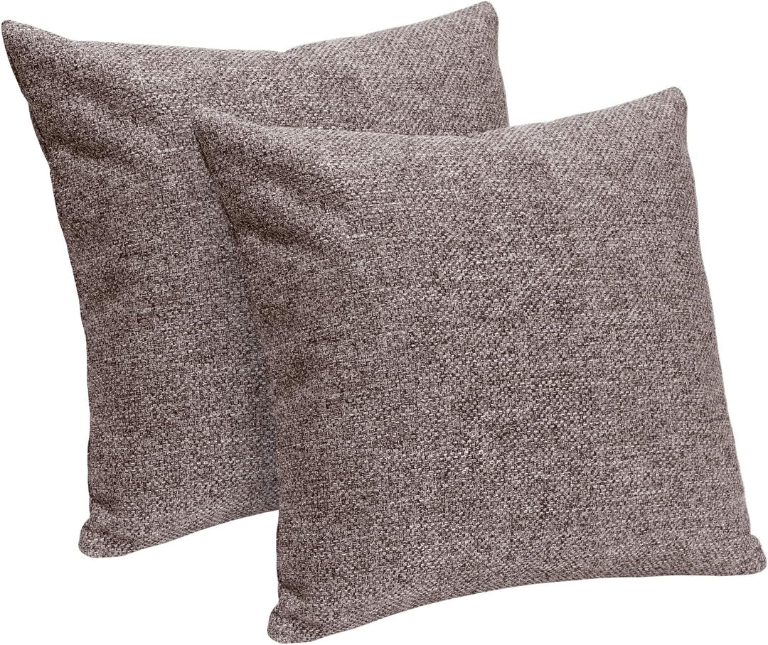 Selfitex 2er Set 40x40 cm, Sofakissen mit Füllung und Bezug, Dekokissen, Kopfkissen mit weicher Kiss