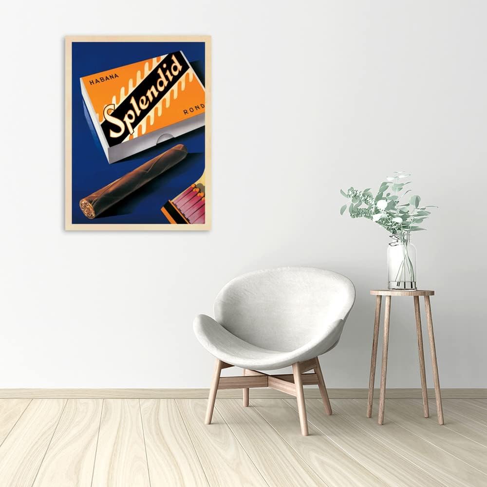 DìMò ART Kunstdruck auf Leinwand auf Leinwand, Motiv Neukomm Fred Splendid Habana-1930 100x75 CM Pap
