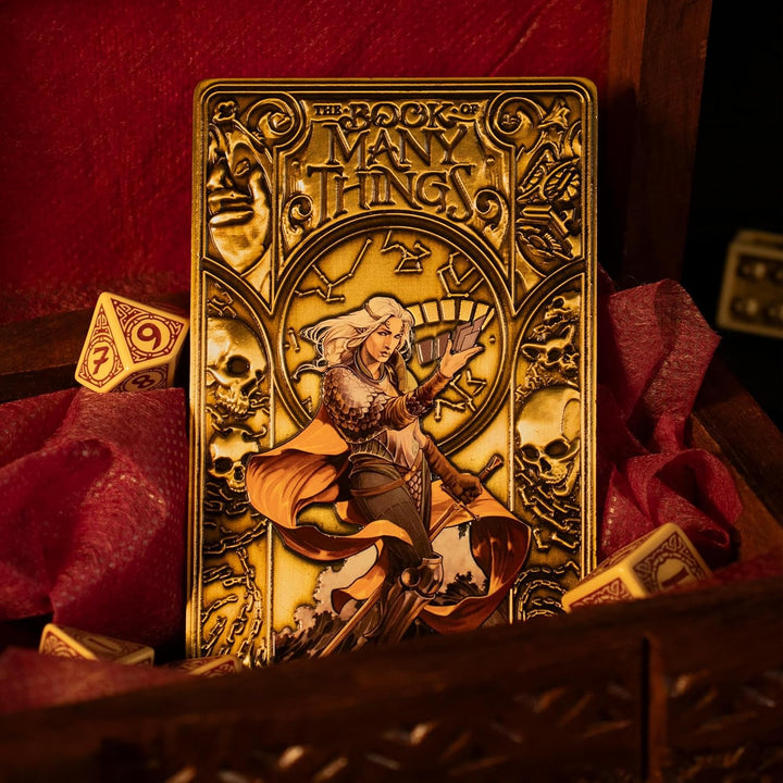 Dungeons &amp; Dragons Lingot Book of Many Things Limited Edition