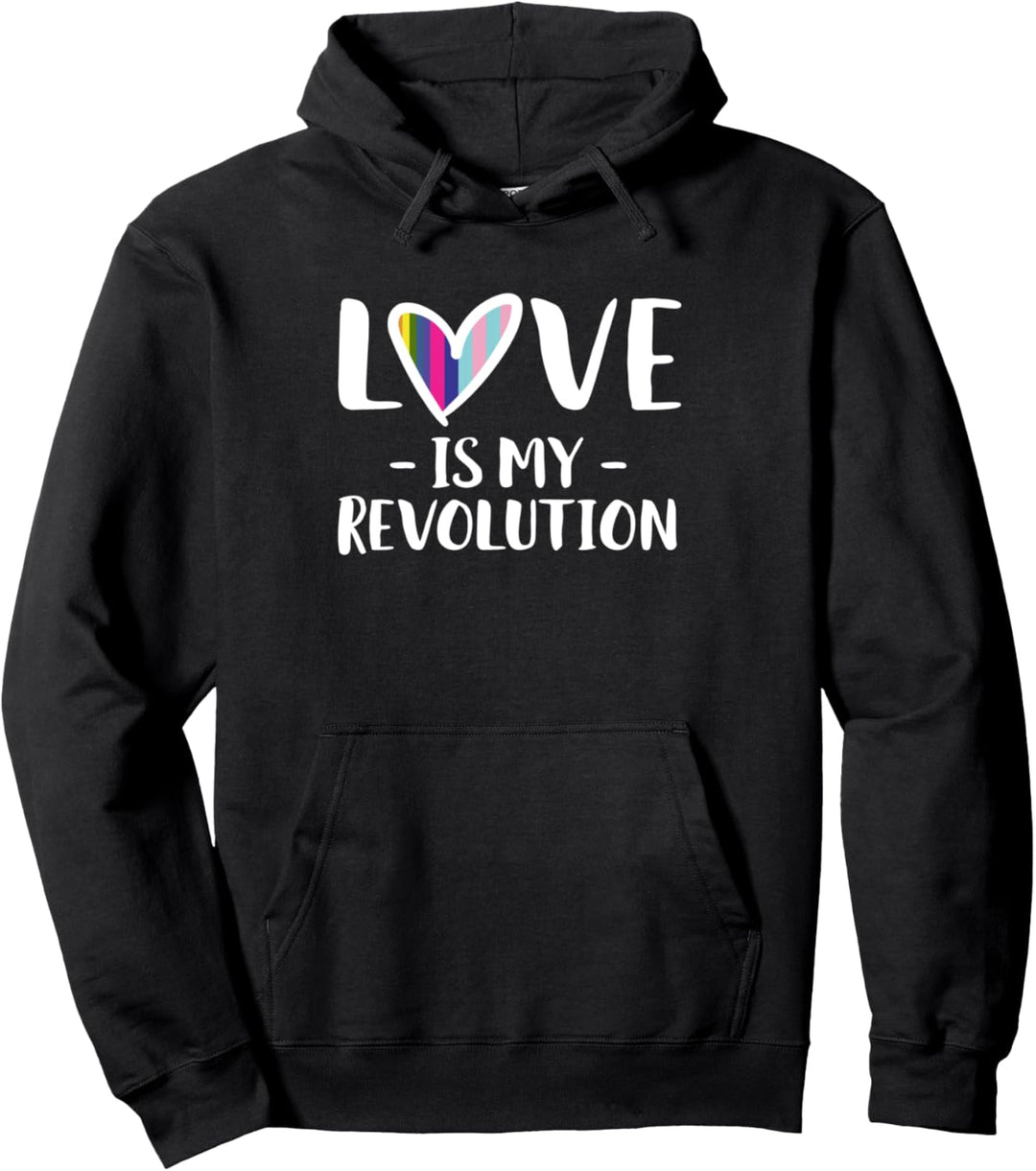 Love Is My Revolution LGBT Pullover Hoodie