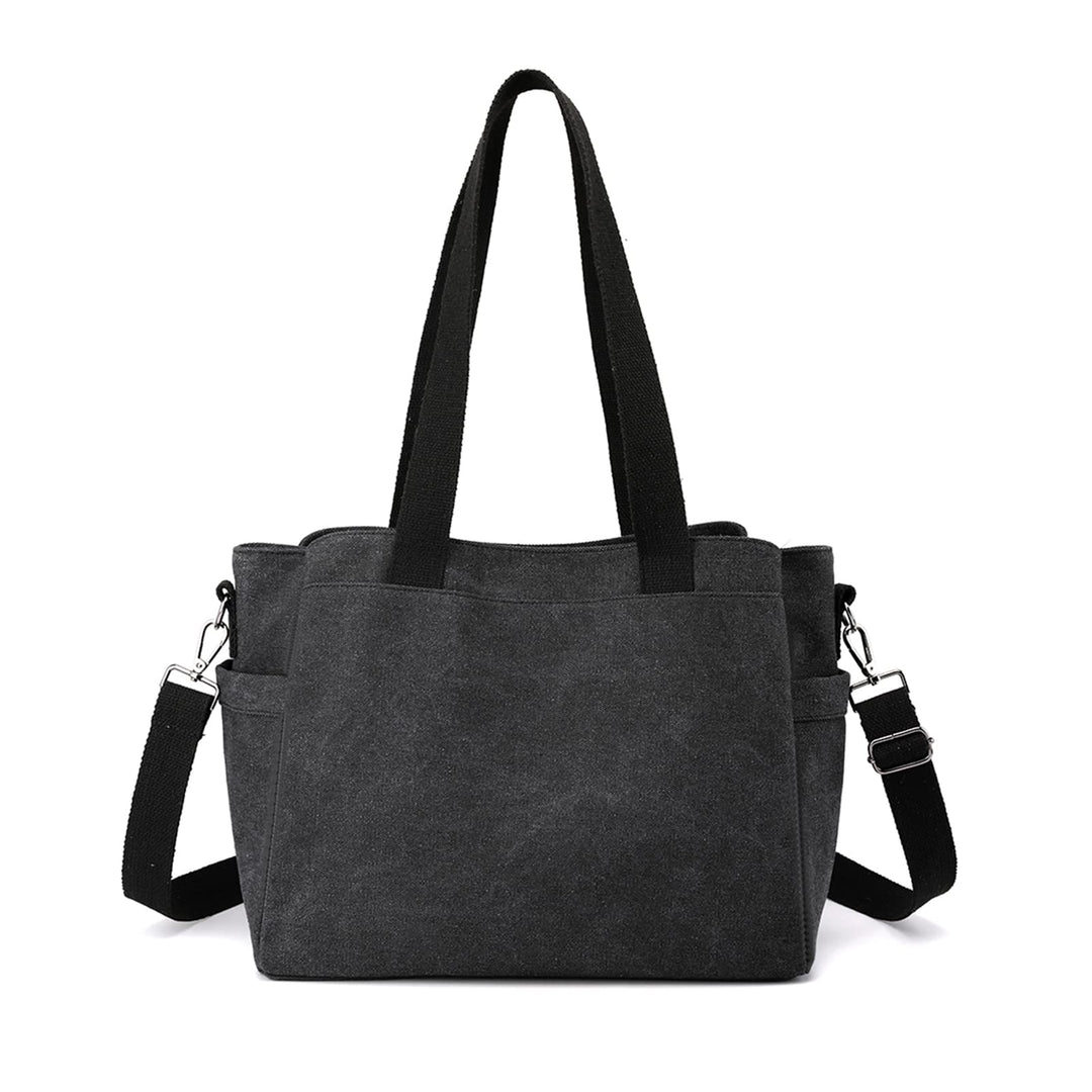 NICOLE & DORIS Canvas Handtasche Damen Grosse Kapazität Tote Tasche Shopper Schultertasche Casual Um