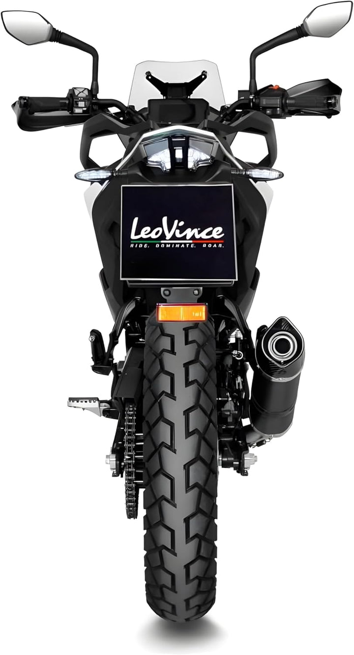 Endschalldämpfer/Auspuffanlage LeoVince SLIP-ON SBK LV ONE EVO Black Edition, Edelstahl schwarz, Car