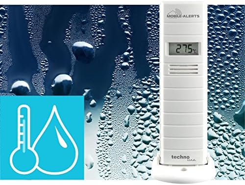 Technoline MA 10200 + Gateway Temperatur- und Luftfeuchteüberwachung von Terrarien/Gewächshäuser, We
