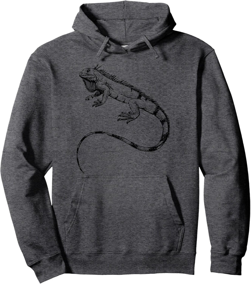 Iguana Eidechse Pullover Hoodie