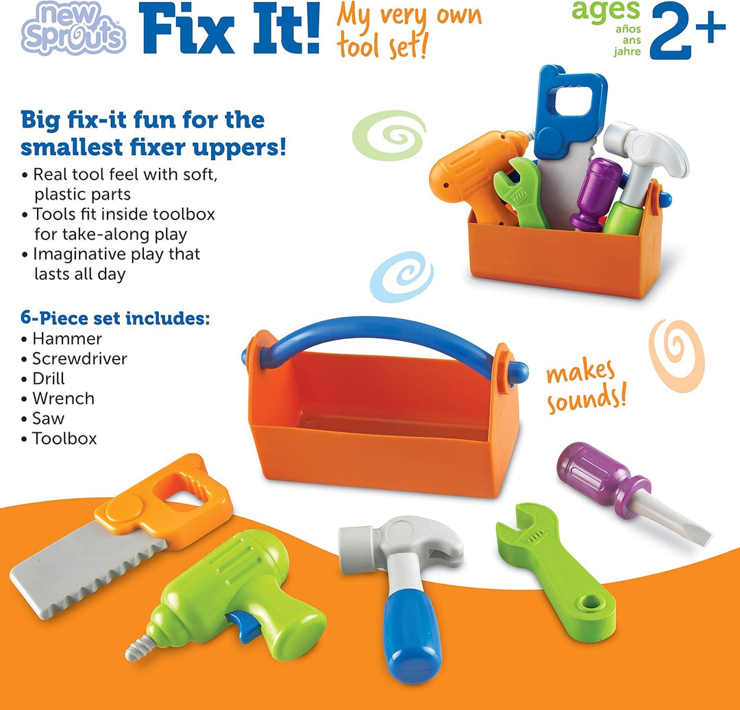 Learning Resources New Sprouts Werkzeugkoffer für Kleinkinder