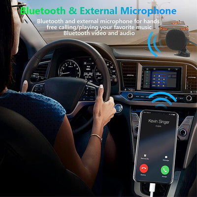 Podofo 2 DIN Autoradio mit Apple Carplay & Android Auto, 7 Zoll Touch Display Radio Auto mit Bluetoo