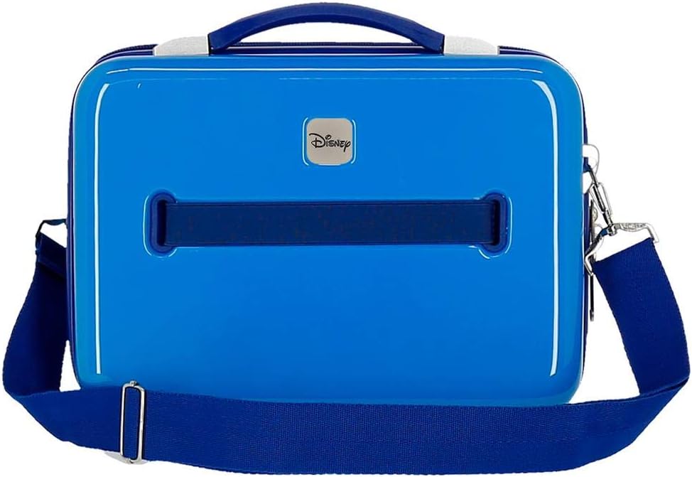 Disney Mickey and Friends Kulturbeutel, anpassbar, Blau, 29 x 21 x 15 cm, starr, ABS 9,14 l, 0,84 kg