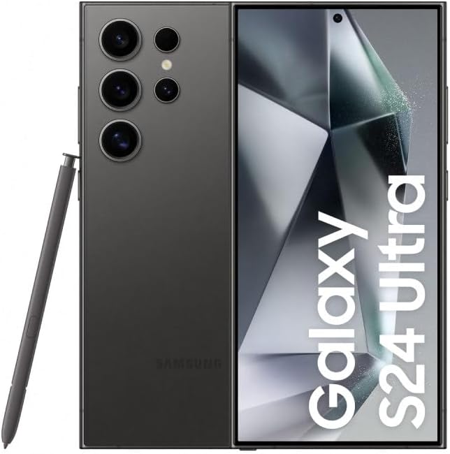 Samsung S928B Galaxy S24 Ultra 5G 256 GB (Titanium Black) ohne Simlock, ohne Branding