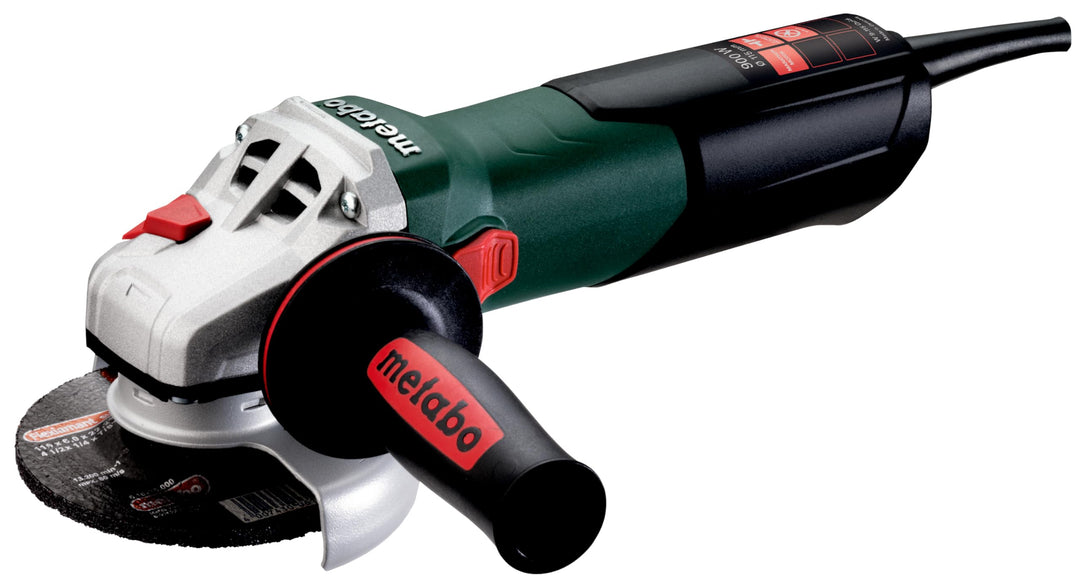 Metabo Winkelschleifer W 9-115 Quick (600371000) Karton, 900 Watt, Scheiben-Ø: 115 mm, Leerlaufdrehz