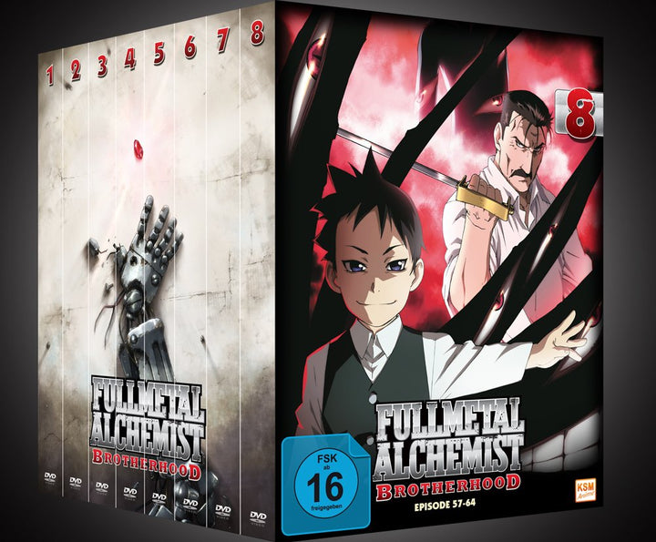 Fullmetal Alchemist: Brotherhood - Vol. 4 (Digipack im Schuber mit Hochprägung und Glanzfolie) [2 DV