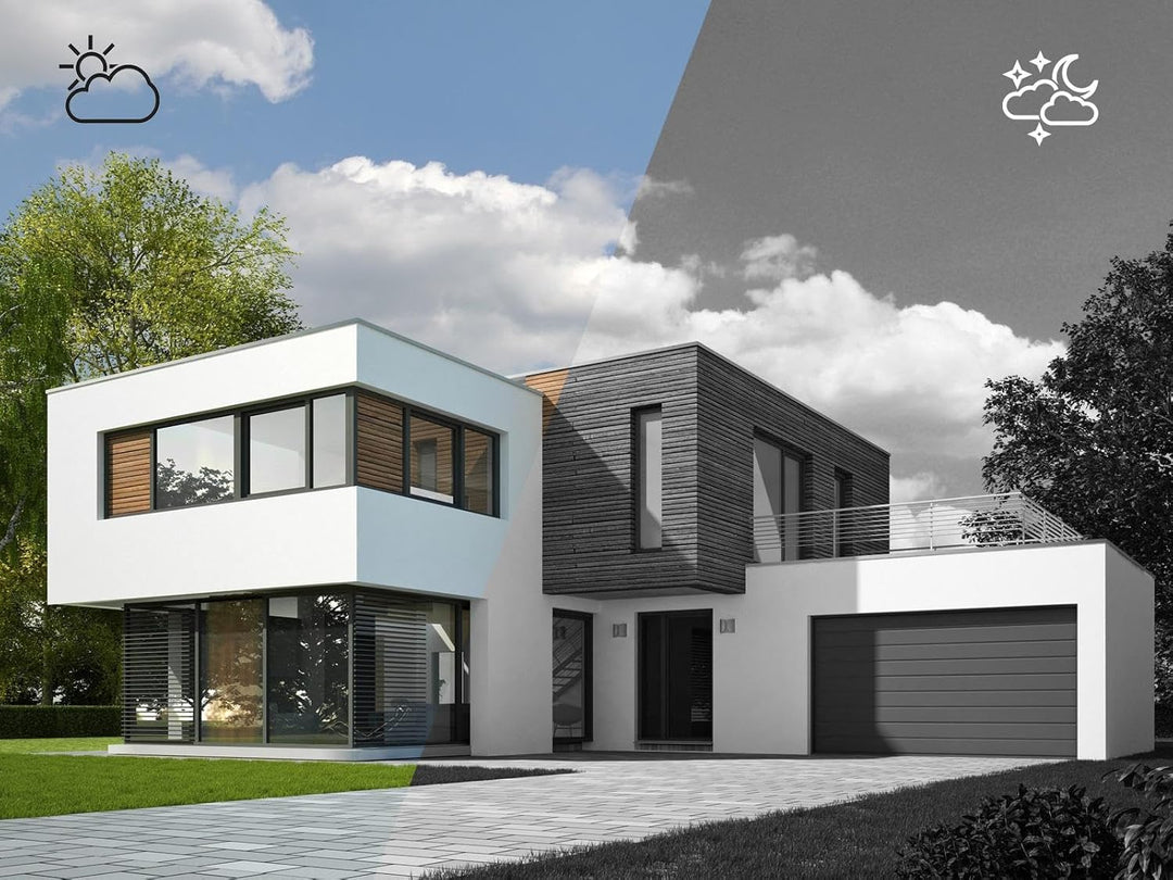 Hikvision IP-Video-Türsprechanlage Kit für Villa oder Haus. nur eine Ruftaste. DS-KIS603-P(C)/Europe