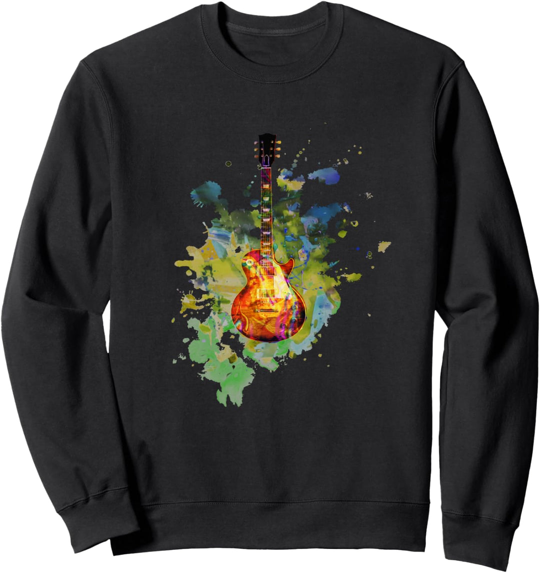 E-Gitarre Elektrische Gitarre - Gitarrist Elektrogitarre Sweatshirt