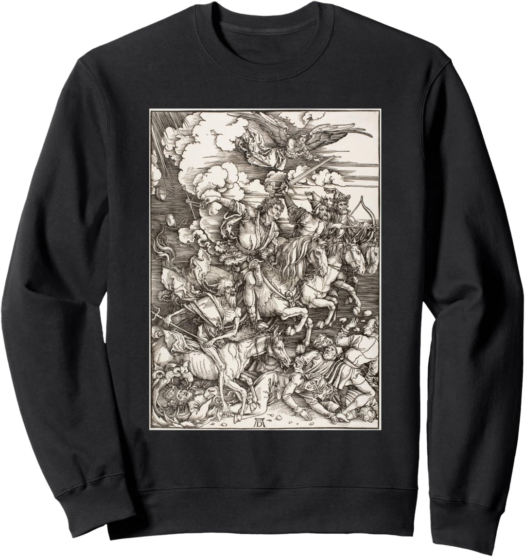 Die vier Reiter der Apokalypse Albrecht Dürer 1498 Sweatshirt