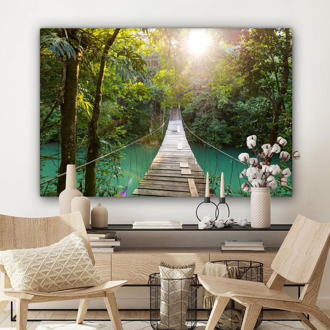 MuchoWow© Bilder Gross 120x80 cm XXL Wohnzimmer Deko Modern Wandbild Foto auf Leinwand Bild Schlafzi