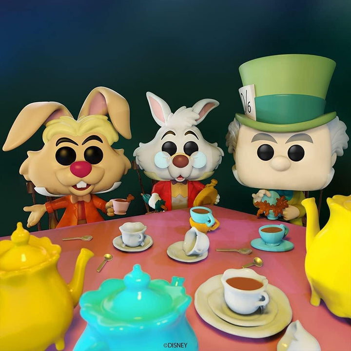 Funko Pop! Disney: Alice 70th– The March Hare Hare - Alice in Wonderland - Vinyl-Sammelfigur - Gesch
