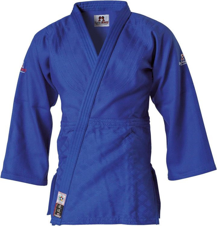 Judogi Ultimate 750 IJF Approved mit Label blau Judoanzug Gi 185 M bleu, 185 M bleu