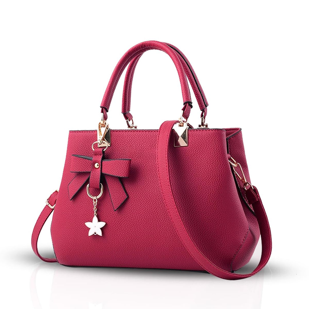 NICOLE &amp; DORIS Damen Handtaschen Designer Tasche Elegante Frauen Umhängetasche PU Leather Shopper He