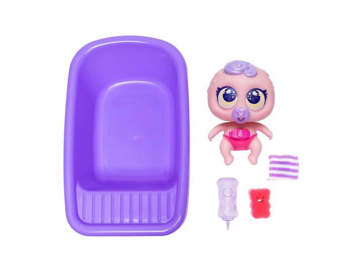 AMPARIN, S.A. DE C.V. BANDAI Babypuppe Neoflobbi Flobbeti Rosa Distroller, D992802, Bandai