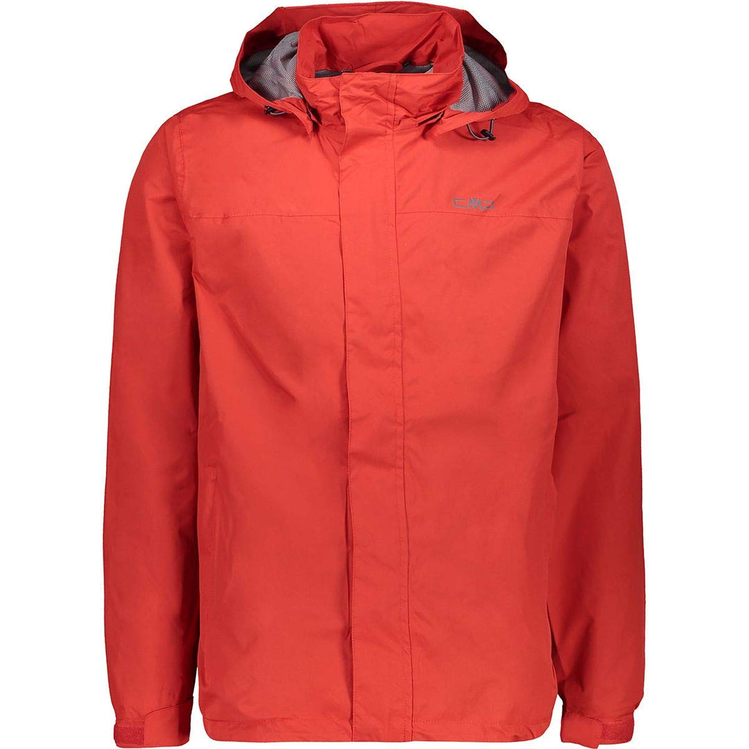 CMP Herren Hoodie Button Rain Jacke Regenjacke Hardshelljacke XL Ferrari, XL Ferrari