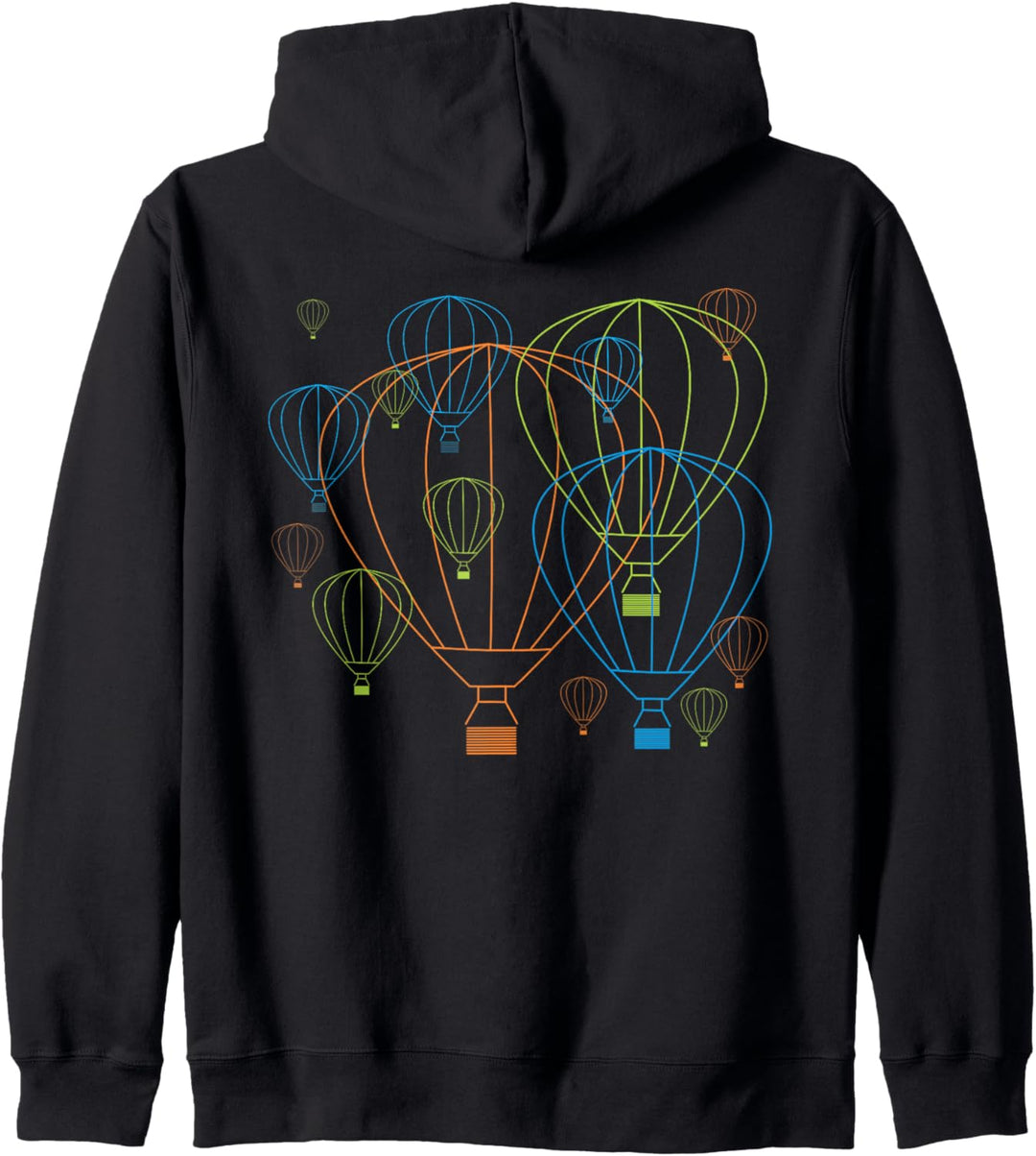 Heissluftballon Festival Souvenir Balloning Familie Bekleidung Kapuzenjacke