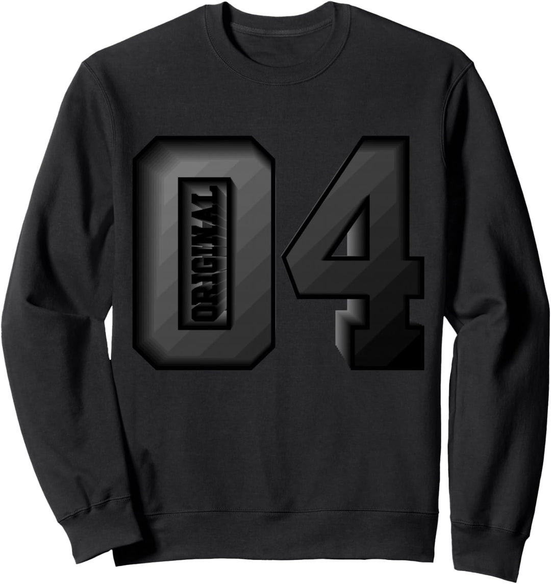 20 JAHRE ORIGINAL 2004 COLLEGE 20. GEBURTSTAG Sweatshirt