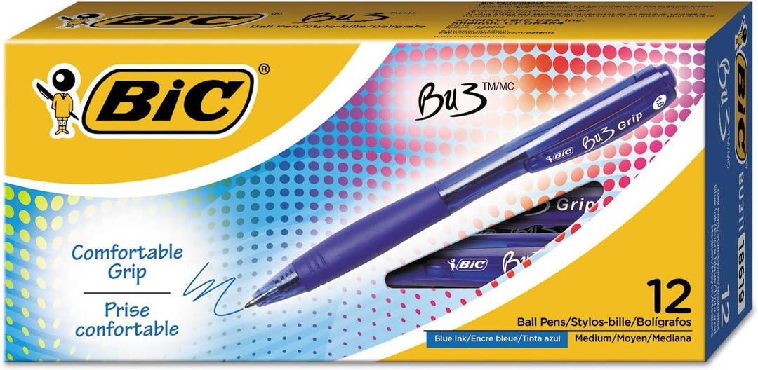 BIC Druckkugelschreiber (BU311BE), Blau